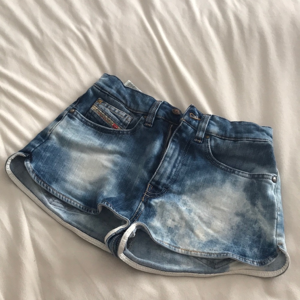 Diesel jean shorts